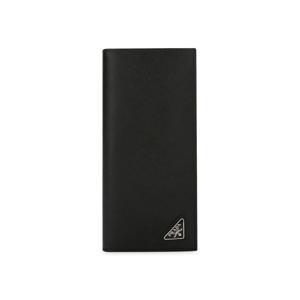 남성 삼각로고 사피아노 블랙 장지갑 2MV836 QHH F0002