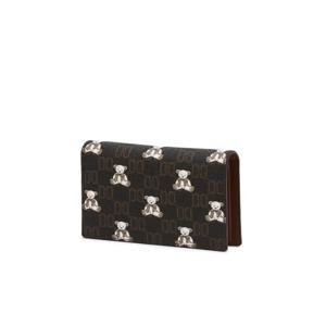 [DAKS TEDDY] DCWA4F793W3 브라운 패턴 소가죽 카드지갑