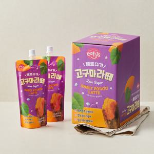 [이더스] 제로슈가 고구마라떼 1500g (150g*10개) 1세트.