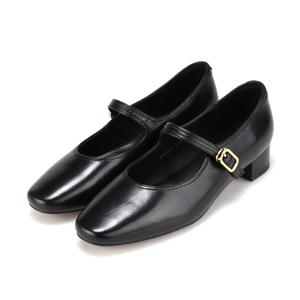 베이직 양가죽 메리제인 여성 플랫 3COLOR_BBI561BK