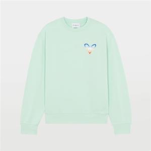 하트 폭스 패치 남녀공용 스웨트셔츠 IU00350KM0021 P322