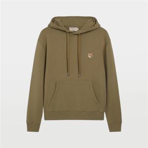 폭스 헤드 패치 남녀공용 후드 티셔츠 FU00378KM0002 LK