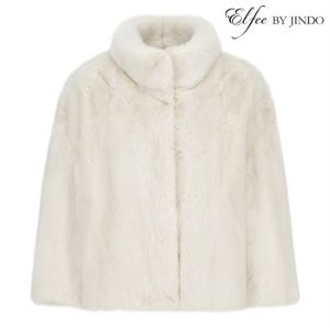 진도 Elfee 드롭숄더 밍크 휘메일 자켓(E7W3EJ35_)