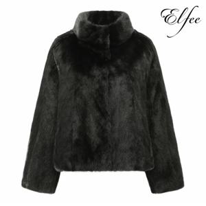 진도 Elfee 풀스킨 휘메일 밍크 케이프 자켓 (E9W3EJ16)