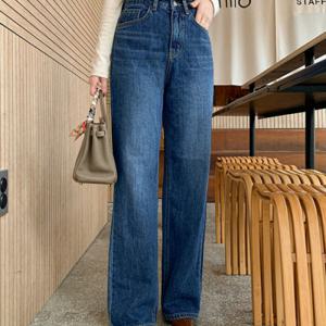 [브리치]  / 아워 일자 기모 데님팬츠