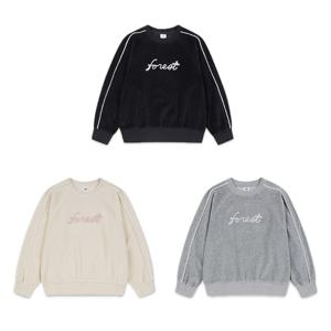 [택가39900원] MKE4TR2201 여아 벨로아파이핑 맨투맨