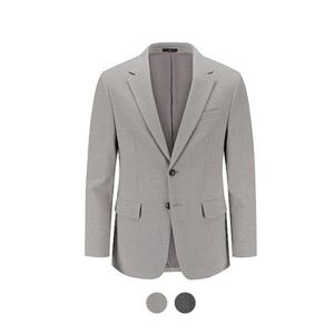 헤링본 스트레치 싱글 캐주얼 자켓_BZC3KG1101