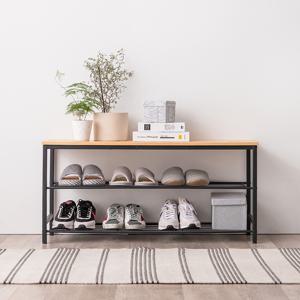 카라 600/800 신발장 블랙/화이트 화분받침대 TV거실장 선반벤치 겸용