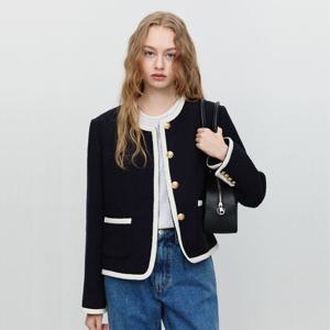 던스트 CLASSIC BOUCLE TWEED JACKET NAVY_UDJA5A205N2