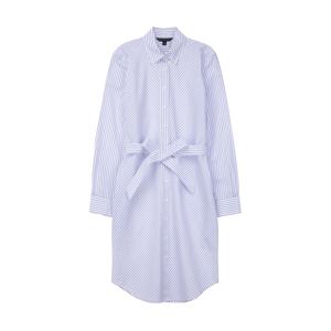 [여성] 코튼 뱅갈 스트라이프 셔츠 원피스 (블루) (BBDZWF8130MES)