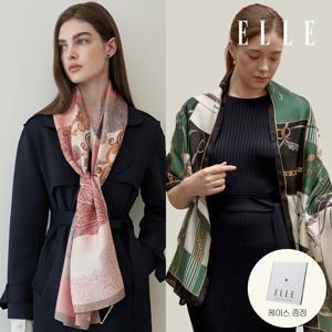 [최초가 69,000원]실크 롱 스카프 균일가 택1 (+케이스)