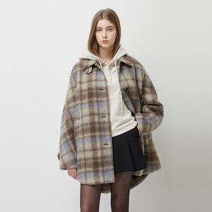 [본사] 피카부 체크 하프 코트_SACT51561MK