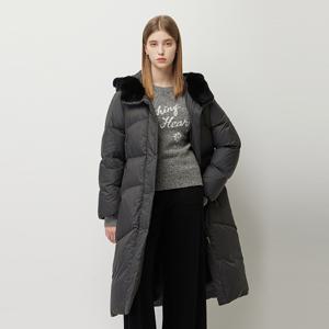 [본사] 모나미 렉스 퍼 후드롱 패딩_SAPD41561DG