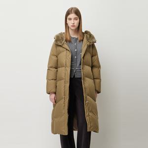 [본사] 모나미 렉스 퍼 후드롱 패딩_SAPD41561ED