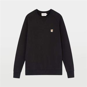 폭스 헤드 패치 남녀공용 스웨트셔츠 AM00303KM0001 BK