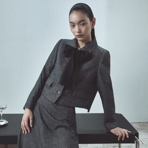 [TAG:413000원][KL]케이넬 리본타이 자켓 KWJKPK4200