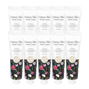 10개  네이처 스킨 코튼 핸드크림 30ml