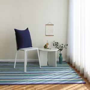 핸드메이드 면 러그 카페트 문스톤 3 size