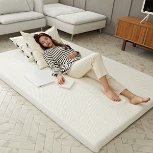 엄마품 메모리폼 침대 바닥 푹신한 요 3단 접이식 토퍼매트리스 SS