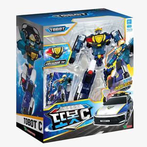 C 변신 로봇 경찰차 장난감
