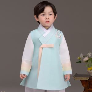 QT921-라온하늘 남아한복 아동한복