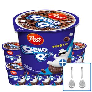 포스트 오레오 오즈 컵 30g 12개입+스푼세트