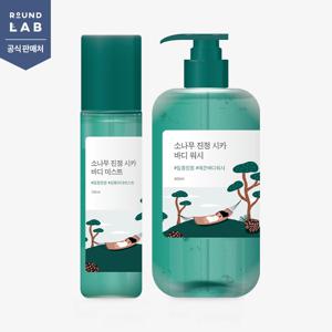 소나무 진정 시카 바디 미스트150ml X 바디워시 400ml