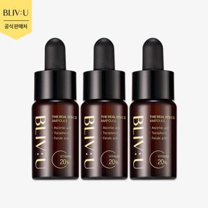 [2+1] 블리브유 더 리얼 비타 C 20 앰플 12ml 3개 세트