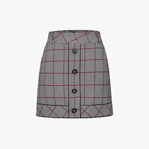레드 하운드투스 스커트 (체크)