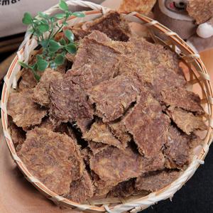 국내산 강아지 수제간식 바삭한 오리황태칩