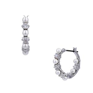 5709256 Matrix 진주 후프 귀걸이