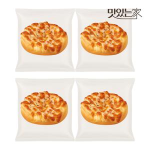 윤연중셰프(준명장) 정직하게 만든 건강한빵 크림치즈바질페스토브레드 4개