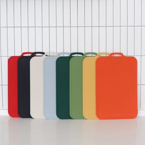 [1+1] 실리 쁘띠 항균 칼자국 잘 나지않는 국내제작 TPU도마 대 (8컬러)