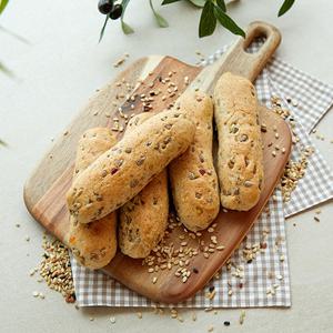 [작심밀도]발아통밀 견과스틱빵 5개입 330g