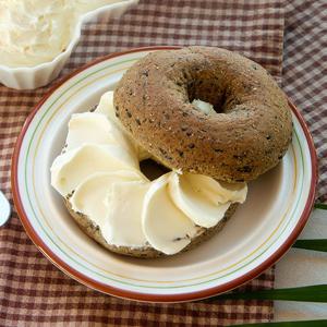 [작심밀도]발아통밀 흑임자베이글 3개입 330g