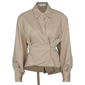 [파슨스] Wrap Belt Shirt Blouse [PW2Q0BL09]