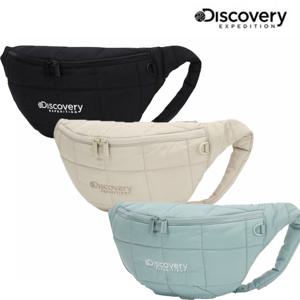 디스커버리 24N 공용 문리버 퀼팅 라지 힙색 DXHS3524N-DXNW