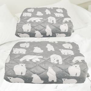 전기요 더블 퀸 2인용 + 싱글 1인용 세트 전자파없는 EMF 인증 극세사 UL30 침대 전기매트