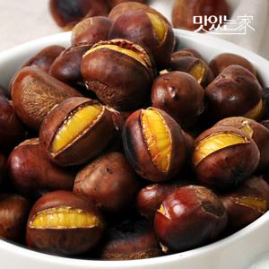 25년산 햇밤 칼집 약단밤 500g
