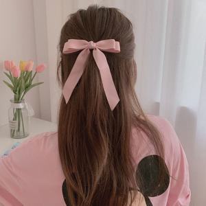 골프 리본핀 집게핀 머리핀 뒤통수볼륨 왕리본핀 헤어집게핀 반묶음 왕리본 바나나핀