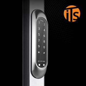 이츠락 [프레임] 번호키전용 폭이 좁은 샤시문용 디지털도어락 샷시문 번호키 세이프도어 폴딩도어 미닫이문