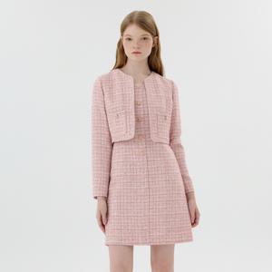 [롯데백화점][라인어디션]오픈자켓 트위드 미니 원피스(NWOPOK08)