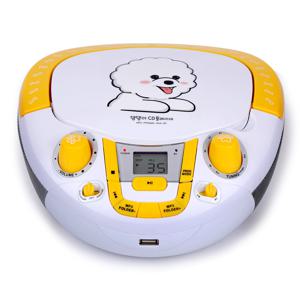 코비 댕댕이 블루투스 포터블 CD플레이어 BT-CD10 동요CD