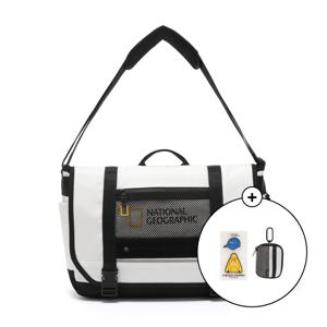 N265ACR530 라코 메신저백 14 WHITE