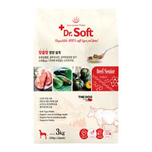 닥터소프트 비프 사료 노령견용 3kg