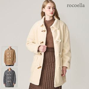 마일 뽀글이 남녀공용 더플 하프코트