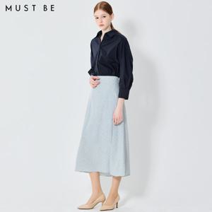 잔플라워 플레어 스커트