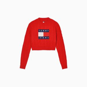 [정상가: 169000원] 타미진스 박시 센터 플래그 스웨터 (T32F6KTO30TWT1XNL)