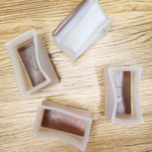 의자 끌림방지 사각 반투명 식탁 발 커버 바닥보호캡 의자캡 실리콘의자다리커버 실리콘의자커버