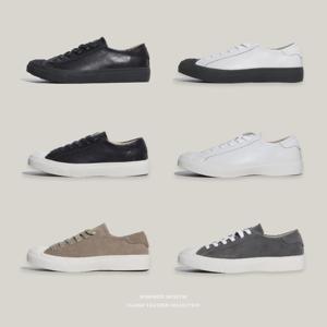 [리퍼브][정상가 114,000원] 7Colors_핸드메이드 카우 레더&스웨이드 레이스 업 스니커즈 l KM334